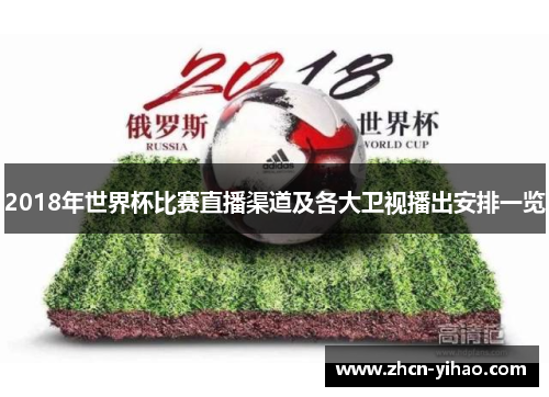 2018年世界杯比赛直播渠道及各大卫视播出安排一览